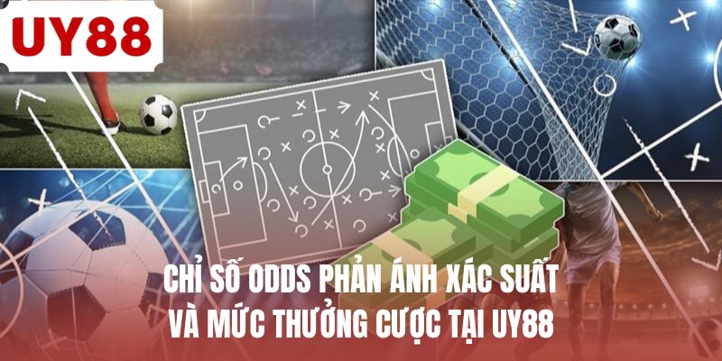 Chỉ số odds phản ánh xác suất và mức thưởng cược tại UY88